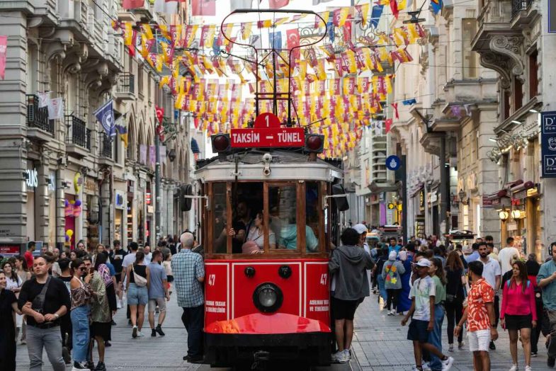 Beyoglu, animé et vivant